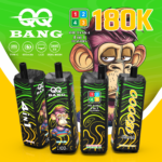 E-papieros Jednorazowy QQ BANG 180K (4 w 1) | Ekran LCD