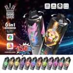E-papieros Jednorazowy BANG LEGEND 150K (6 w 1) | Ekran LCD