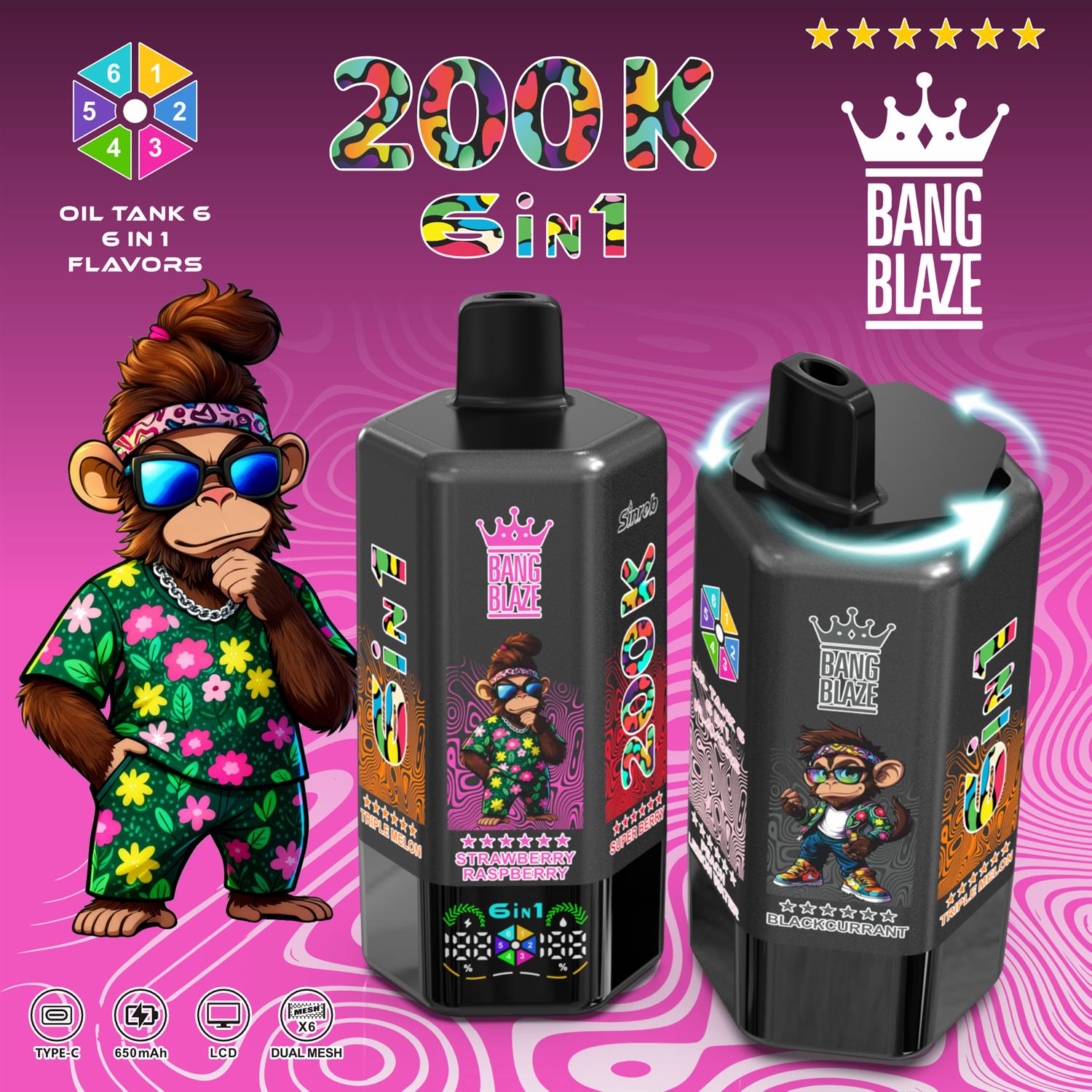 BANG BLAZE 200K obudowa