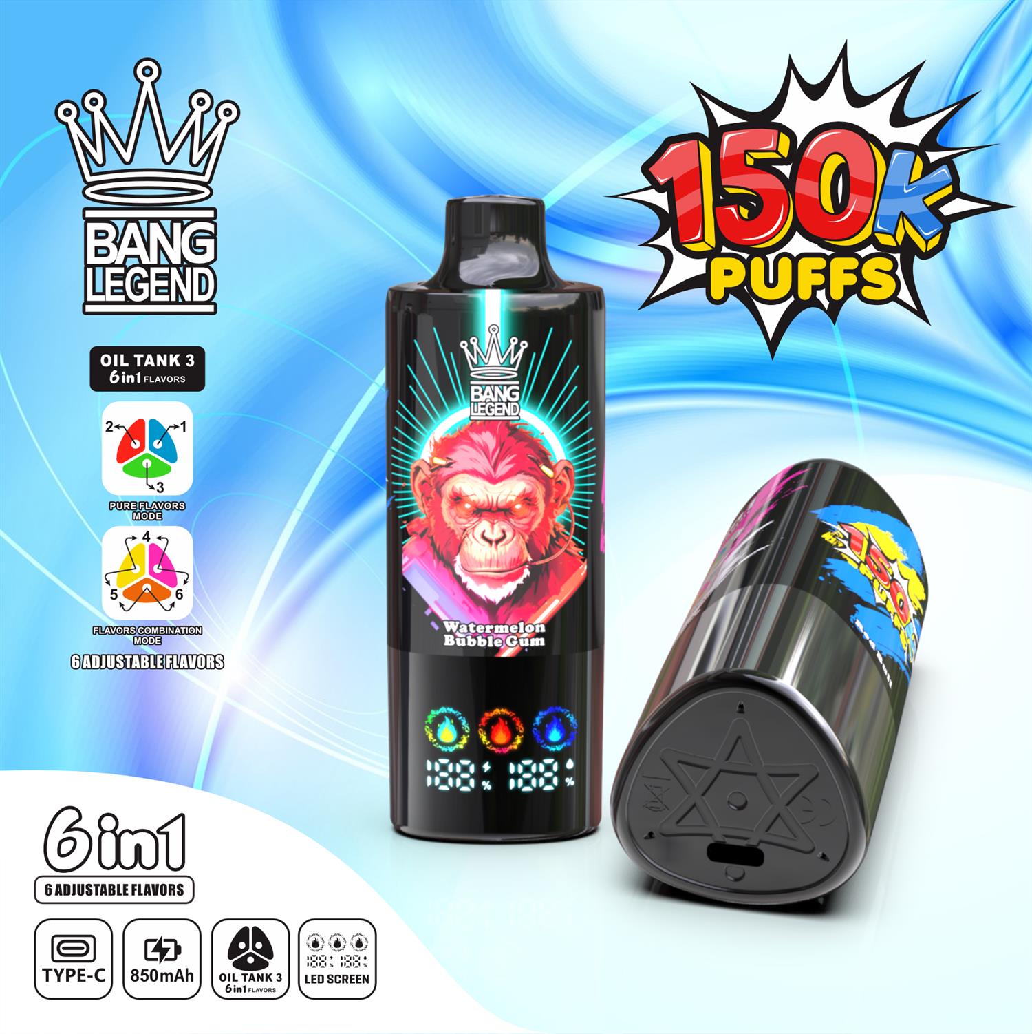 BANG LEGEND 150K obudowa