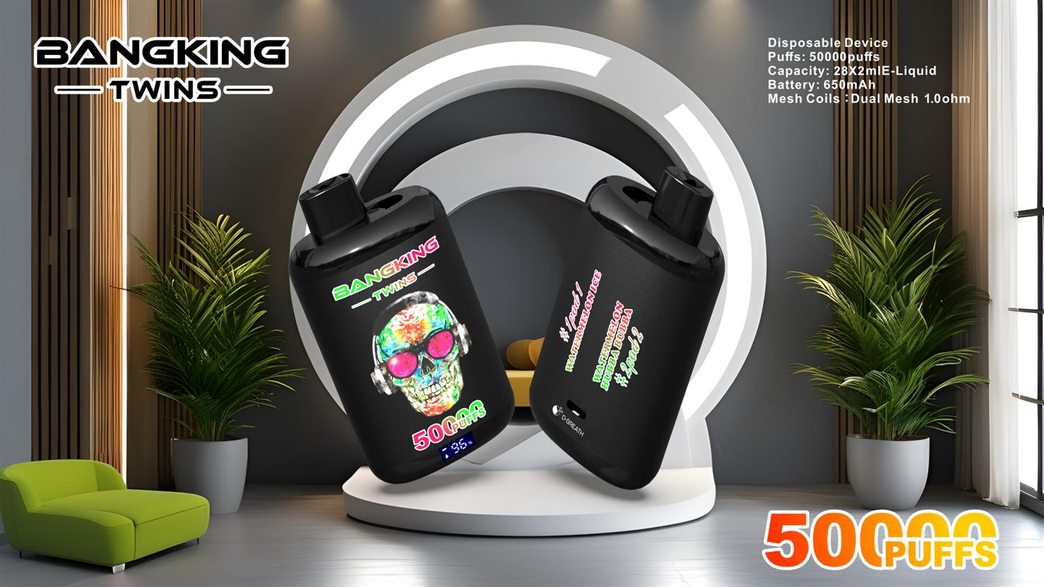 BANG KING TWINS 50K