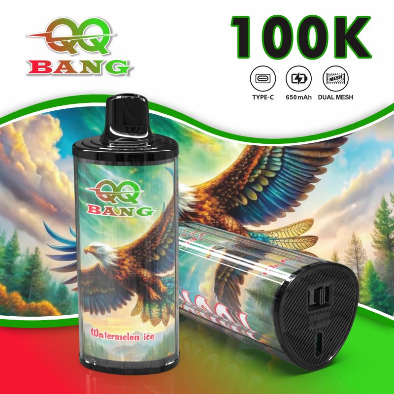 E-papieros Jednorazowy QQ BANG 100K (4 w 1) | Ekran LED – zdjęcie 2