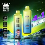 E-papieros Jednorazowy BANG BLAZE 60K (4 w 1) | Ekran LED – zdjęcie 3