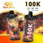 E-papieros Jednorazowy QQ BANG 100K (4 w 1) | Ekran LED – zdjęcie 4