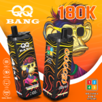 E-papieros Jednorazowy QQ BANG 180K (4 w 1) | Ekran LCD – zdjęcie 4