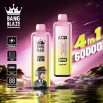 E-papieros Jednorazowy BANG BLAZE 60K (4 w 1) | Ekran LED – zdjęcie 5