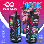 E-papieros Jednorazowy QQ BANG 180K (4 w 1) | Ekran LCD – zdjęcie 5