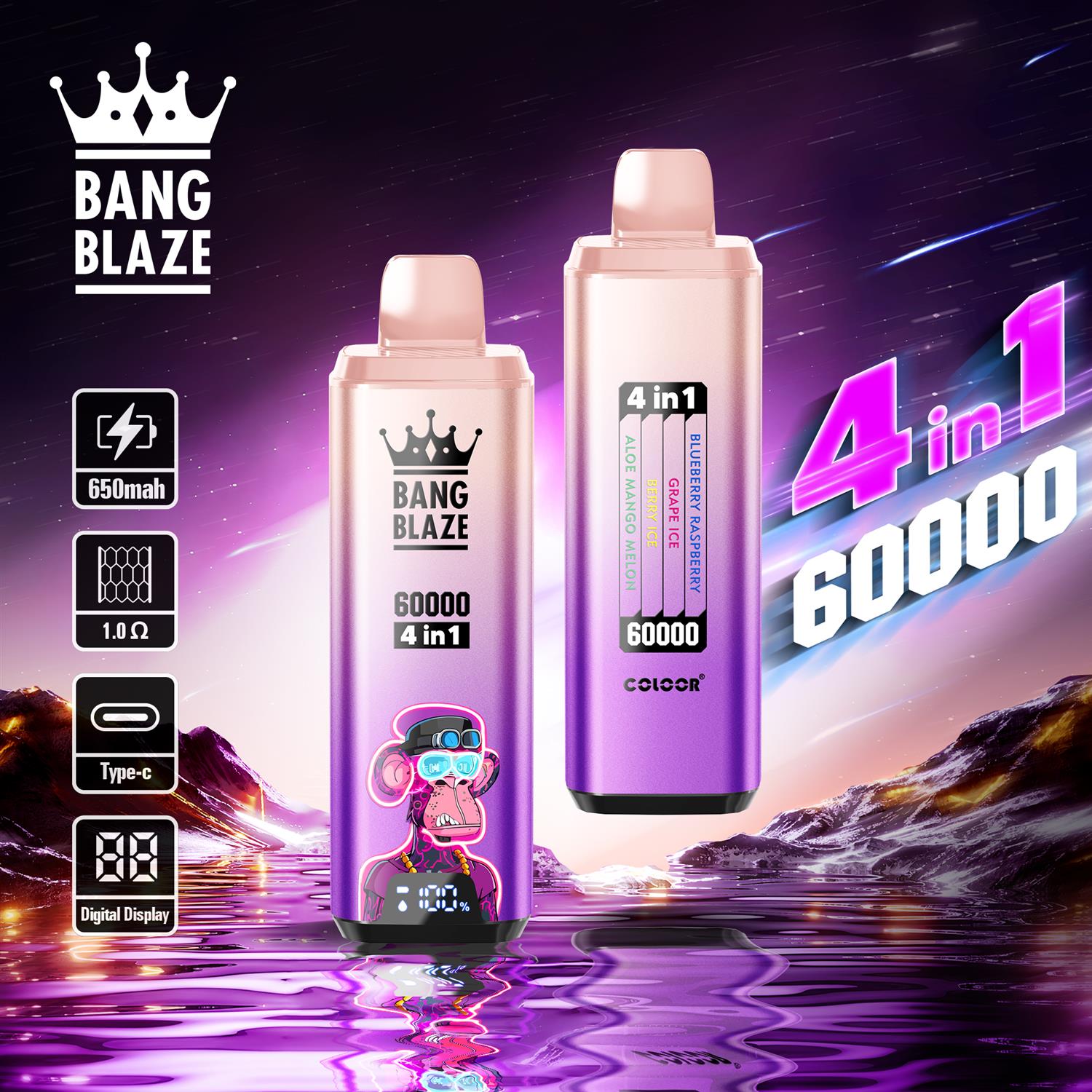 BANG BLAZE 60K rotacja smaku