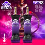 E-papieros QQ BANG E-Hookah 200K | Elektroniczna Szisza DTL/MTL | Ekran LED – zdjęcie 6