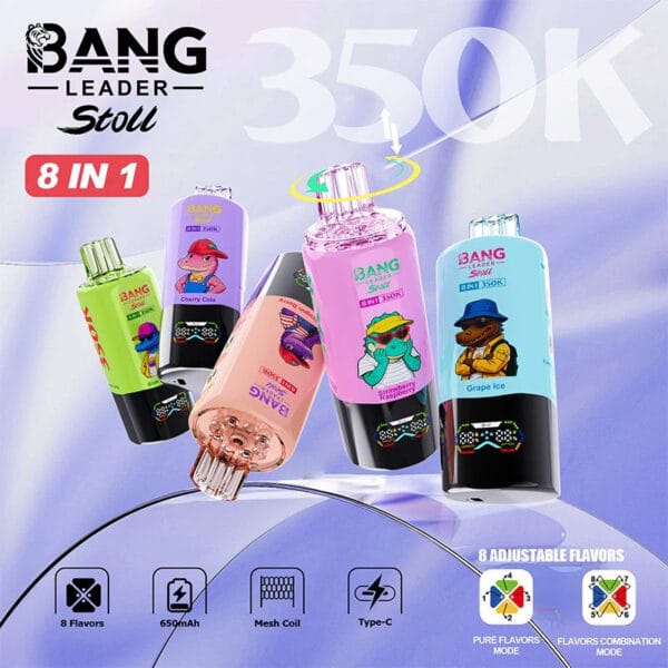 E-papieros BANG 350K (8 w 1)
