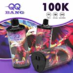 E-papieros Jednorazowy QQ BANG 100K (4 w 1) | Ekran LED – zdjęcie 7