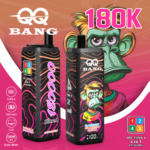 E-papieros Jednorazowy QQ BANG 180K (4 w 1) | Ekran LCD – zdjęcie 7