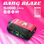 E-papieros Jednorazowy BANG BLAZE 50K Starry | Ekran LED – zdjęcie 7