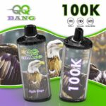 E-papieros Jednorazowy QQ BANG 100K (4 w 1) | Ekran LED – zdjęcie 8