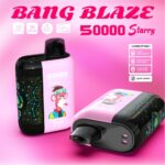E-papieros Jednorazowy BANG BLAZE 50K Starry | Ekran LED – zdjęcie 8
