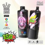 E-papieros Jednorazowy BANG LEGEND 150K (6 w 1) | Ekran LCD – zdjęcie 7
