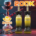 E-papieros QQ BANG E-Hookah 200K | Elektroniczna Szisza DTL/MTL | Ekran LED – zdjęcie 8