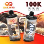 E-papieros Jednorazowy QQ BANG 100K (4 w 1) | Ekran LED – zdjęcie 9