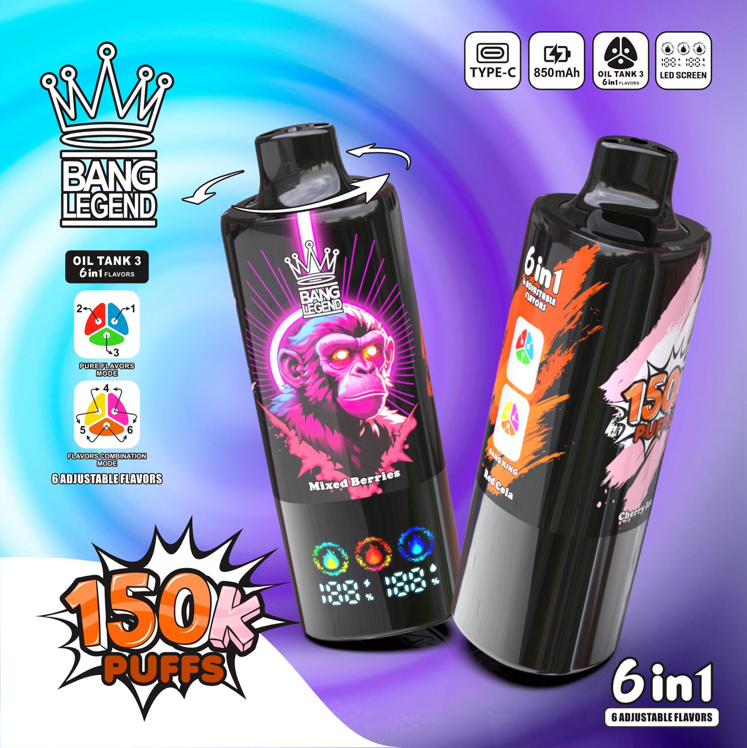BANG LEGEND 150K Q150K9