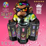 E-papieros Jednorazowy BANG BLAZE 200K (6 w 1) | Ekran LCD – zdjęcie 8