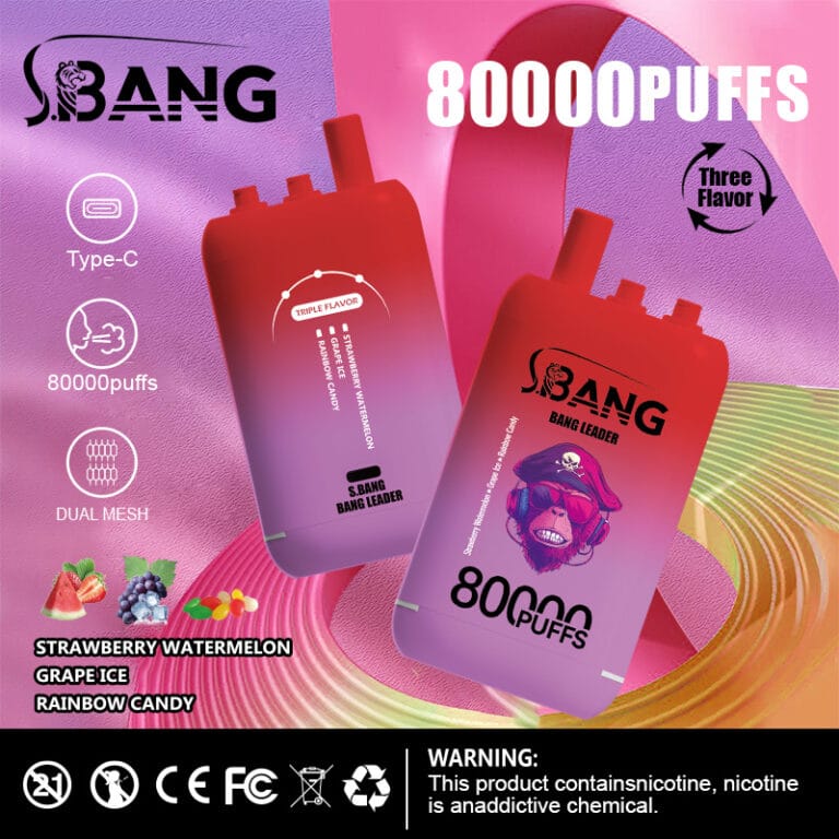 E-papieros BANG 80K (3 w 1) – zdjęcie 2